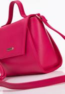 Műbőr geometrikus táska, rózsaszín, 96-4Y-714-P, Fénykép 4