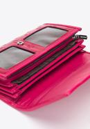 Monogramos lakkbőr női pénztárca, rózsaszín, 34-1-052-FF, Fénykép 5