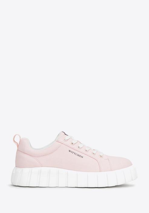 Női platform sneaker, rózsaszín, 98-D-959-8-41, Fénykép 1