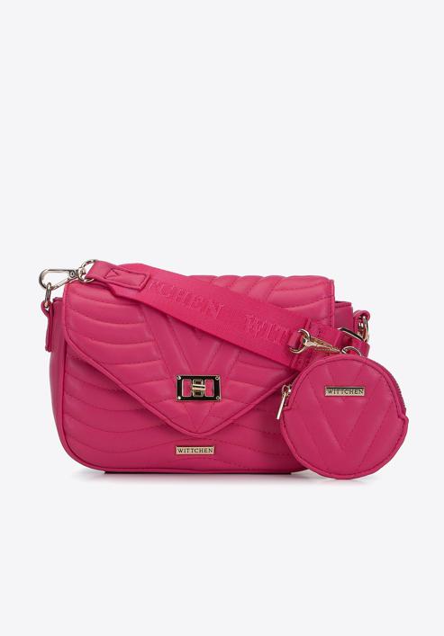 Dámská kabelka, růžová, 93-4Y-530-Z, Obrázek 1