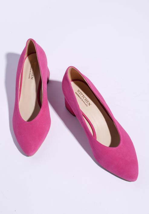Dámské boty, růžová, 94-D-801-P-35, Obrázek 18