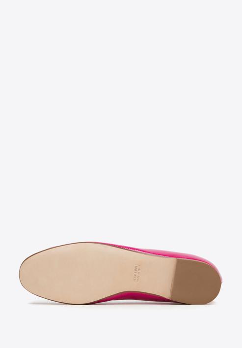 Dámské lakované boty s ozdobnou sponou, růžová, 98-D-106-1-36, Obrázek 7
