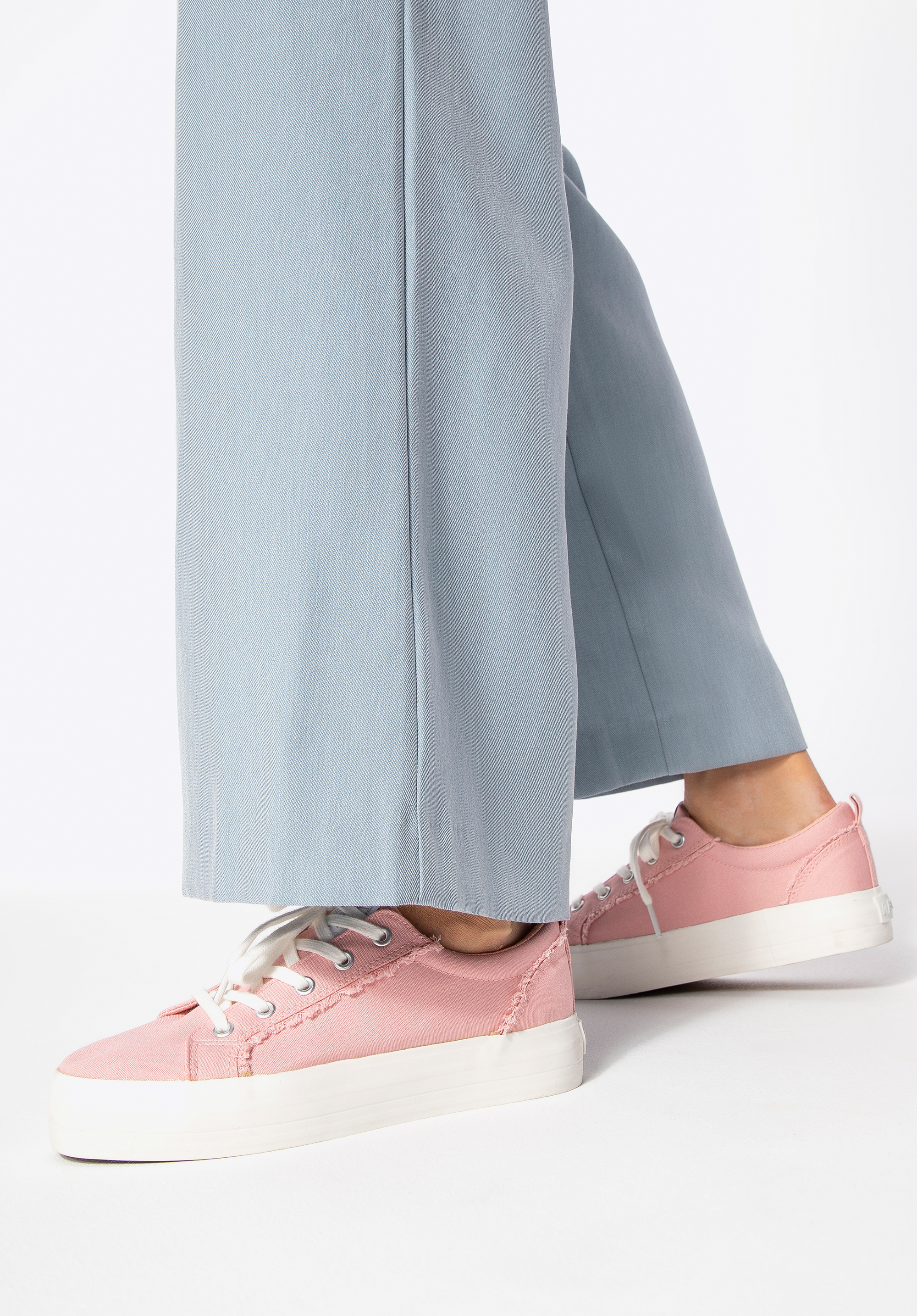 Dámské látkové boty, růžová, 100-DP-800-P-40, Obrázek 1