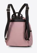 Dámský nylonový batoh s předními kapsami, růžová, 97-4Y-105-P, Obrázek 2