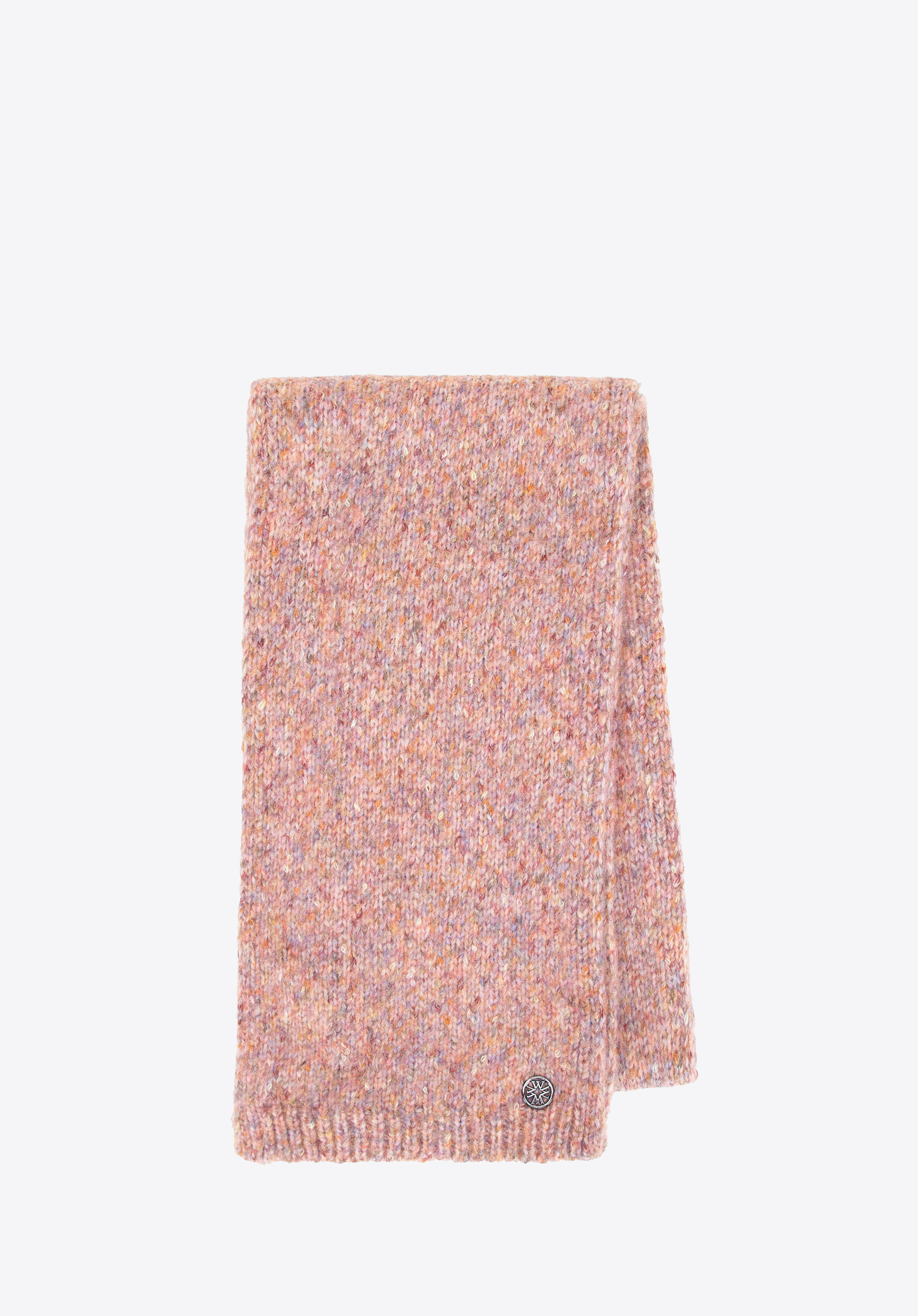 Dámský zimní set - čepice a šála, růžová, 101-SF-211-X1, Obrázek 1