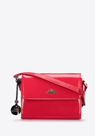 Lakovaná dámská kabelka, růžová, 25-4-104-P, Obrázek 1