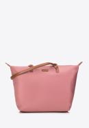 Velka dámská nylonová kabelka, růžová, 97-4Y-101-3, Obrázek 1