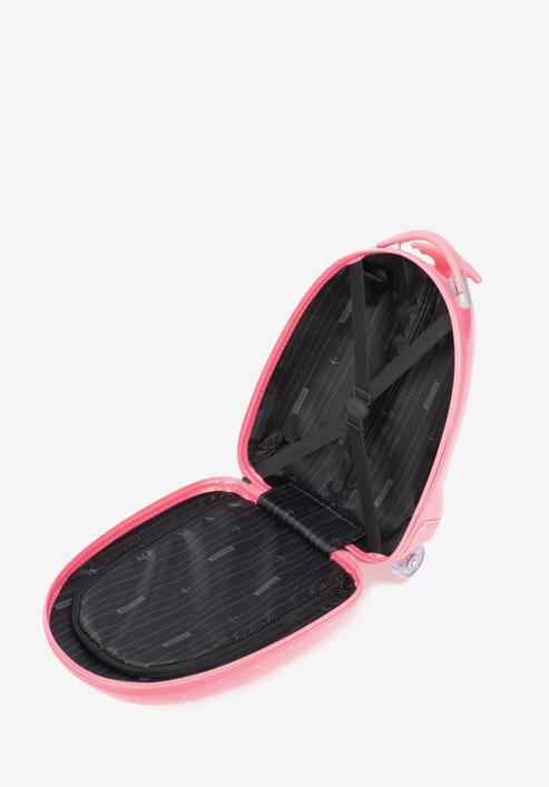 Dětský kufr, růžovo-černá, 56-3K-006-PP, Obrázek 5