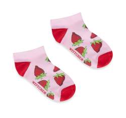 Dámské ponožky, růžovo - červená, 94-SD-007-X1-35/37, Obrázek 1