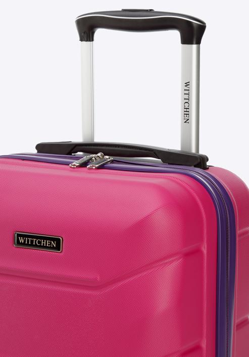 Kabinové zavazadlo, růžovo-fialová, 56-3A-281-95, Obrázek 7