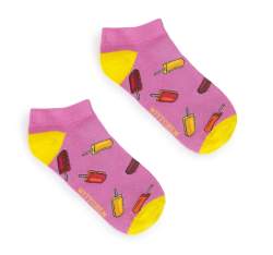 Dámské ponožky, růžovo-žlutá, 94-SD-005-X1-35/37, Obrázek 1