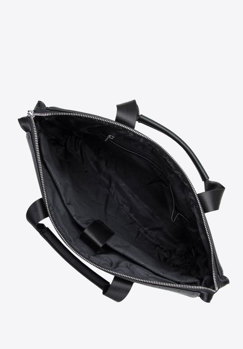13-Zoll-Laptoptasche aus Kunstleder, schwarz, 95-3P-003-1, Bild 3