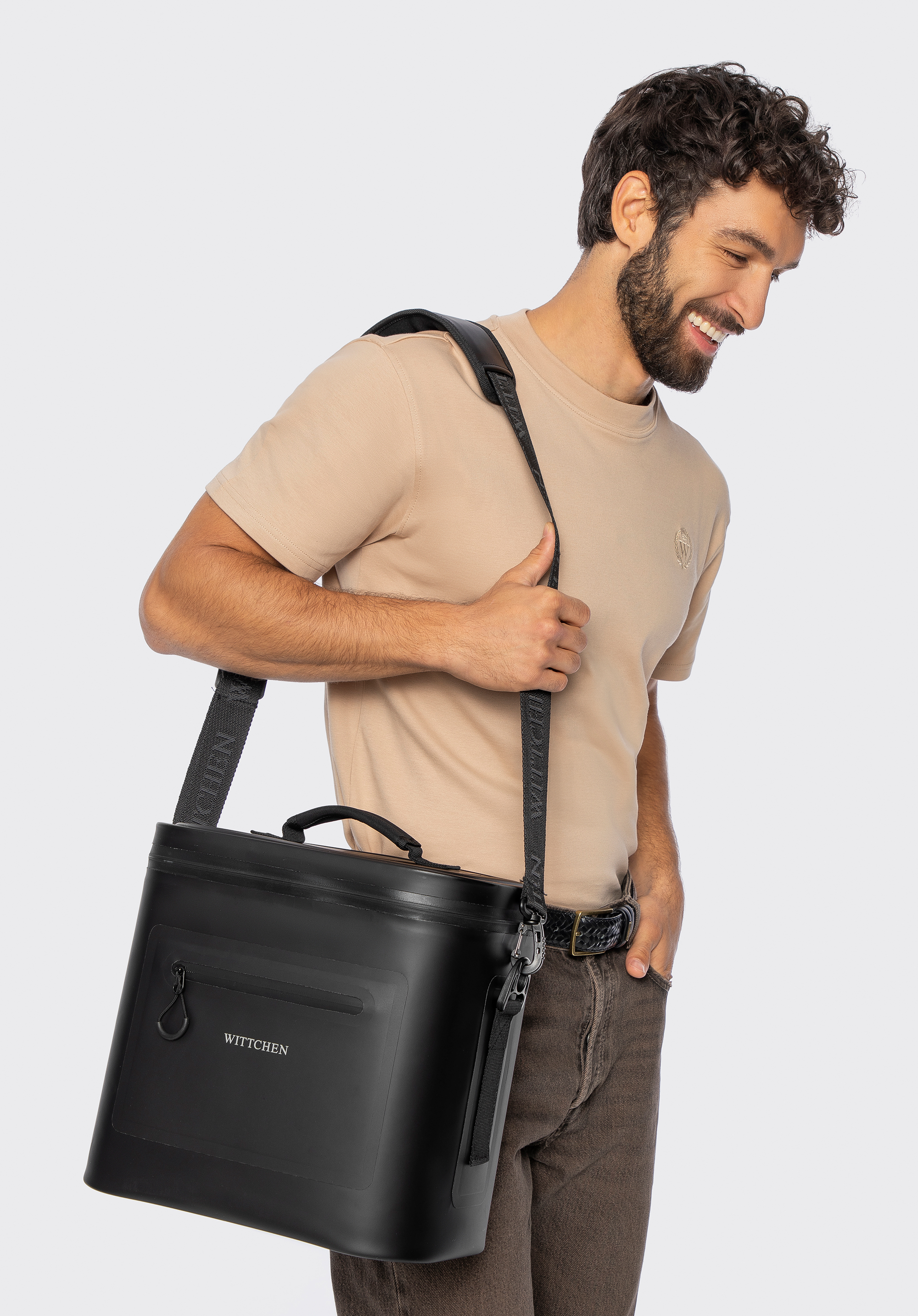 16L isolierte Kühltasche, schwarz, 56-3S-107-10, Bild 1