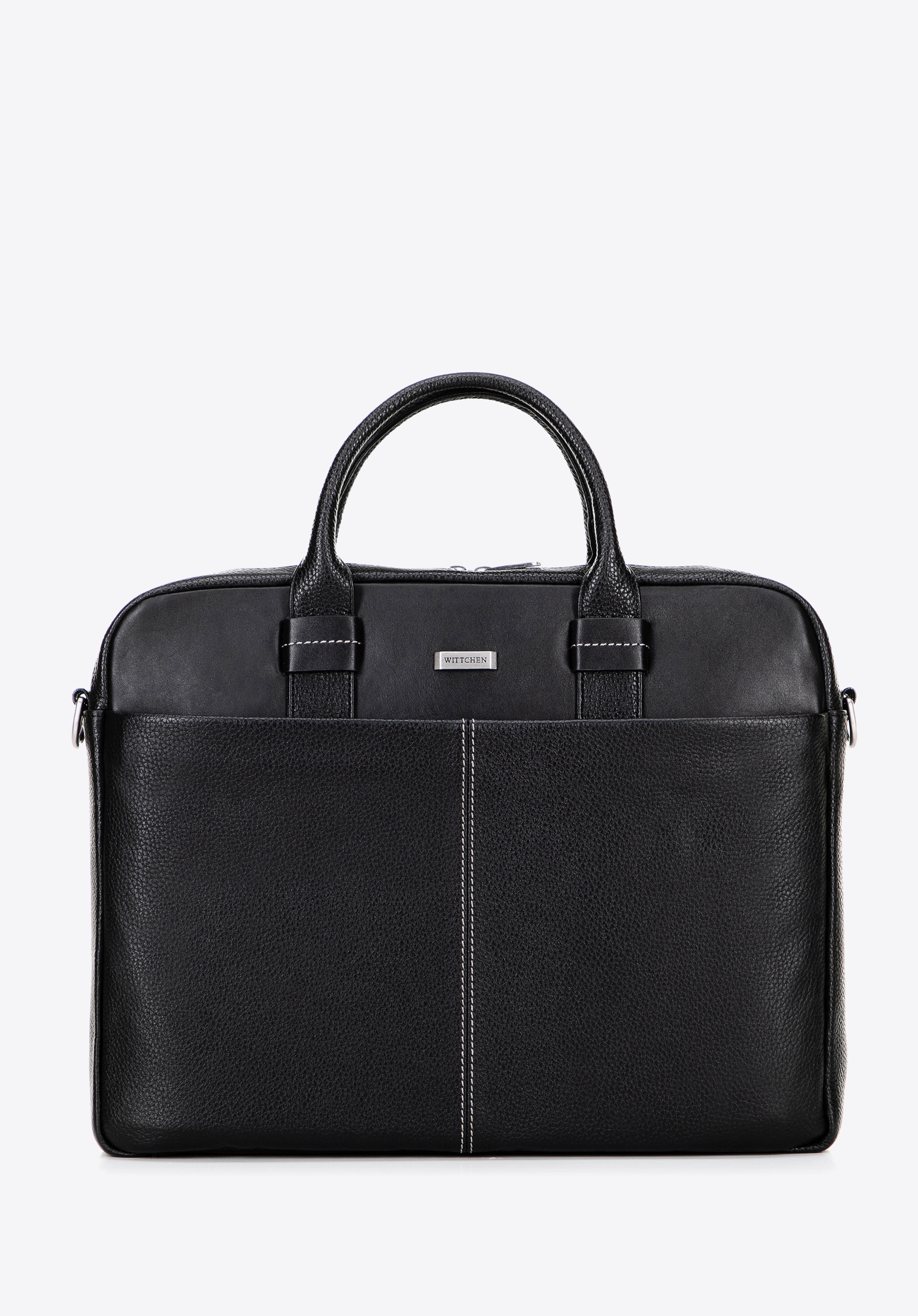 16&quot; Laptoptasche aus Leder, schwarz, 100-3U-809-1, Bild 1