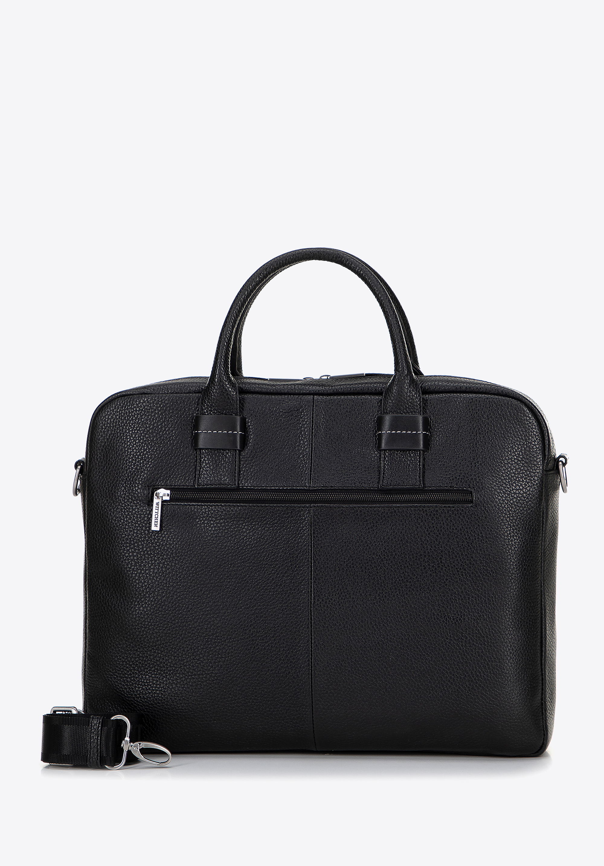 16&quot; Laptoptasche aus Leder, schwarz, 100-3U-809-1, Bild 1