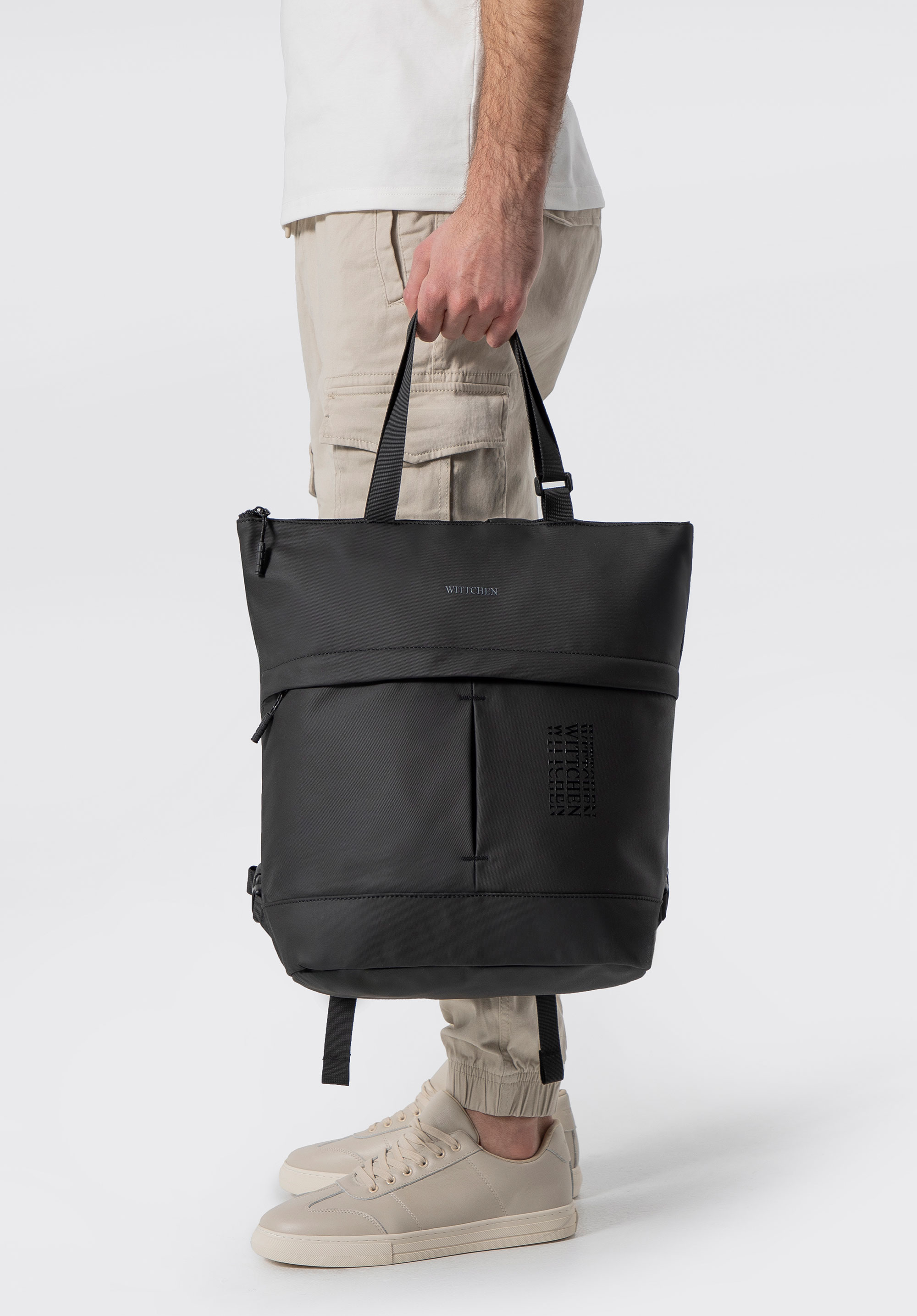 2-in-1-Rucksack – Tasche mit 15,6″-Laptopfach, schwarz, 102-3P-806-1, Bild 1