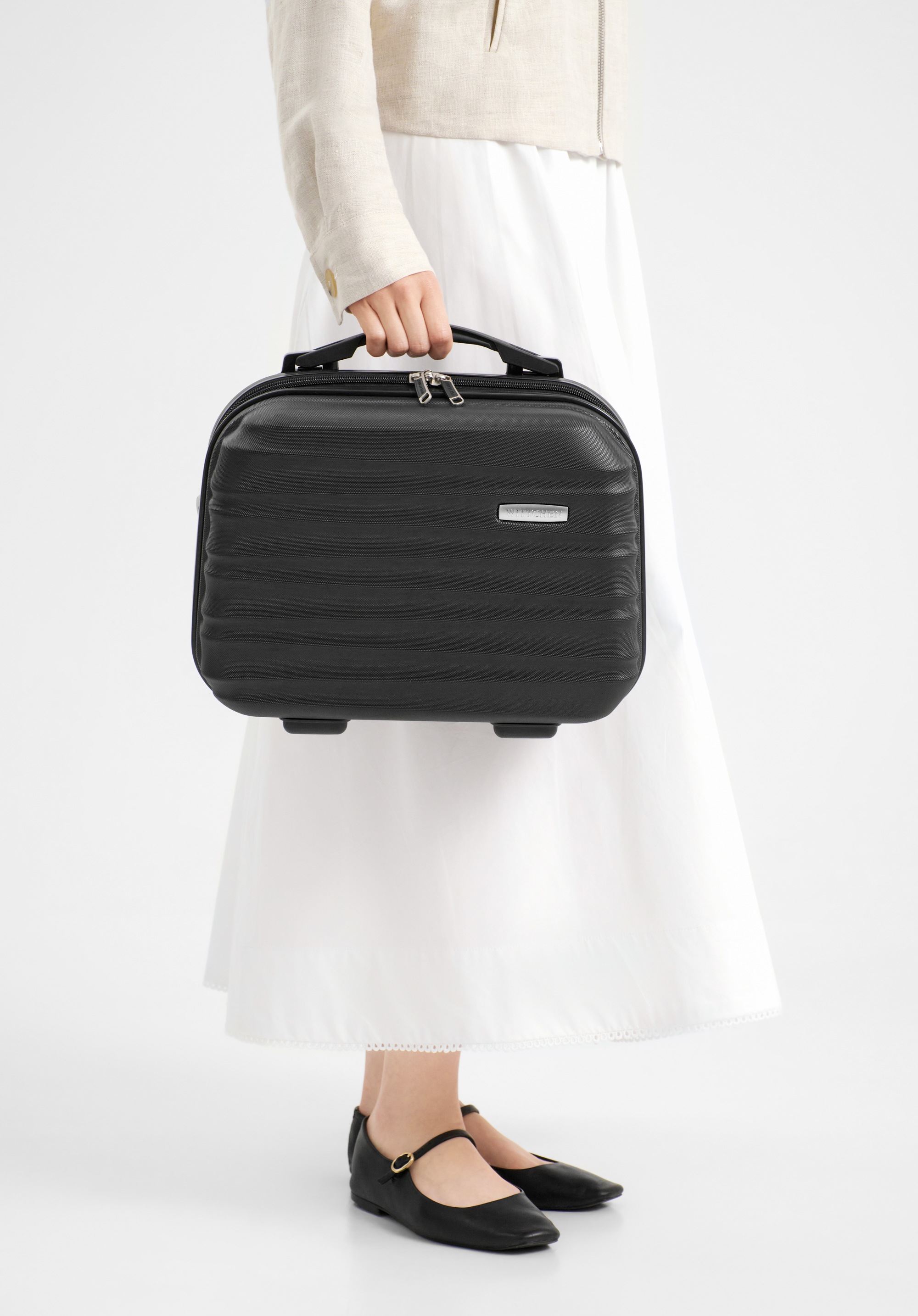 ABS-Reise-Kosmetiktasche, schwarz, 56-3A-314-11, Bild 1