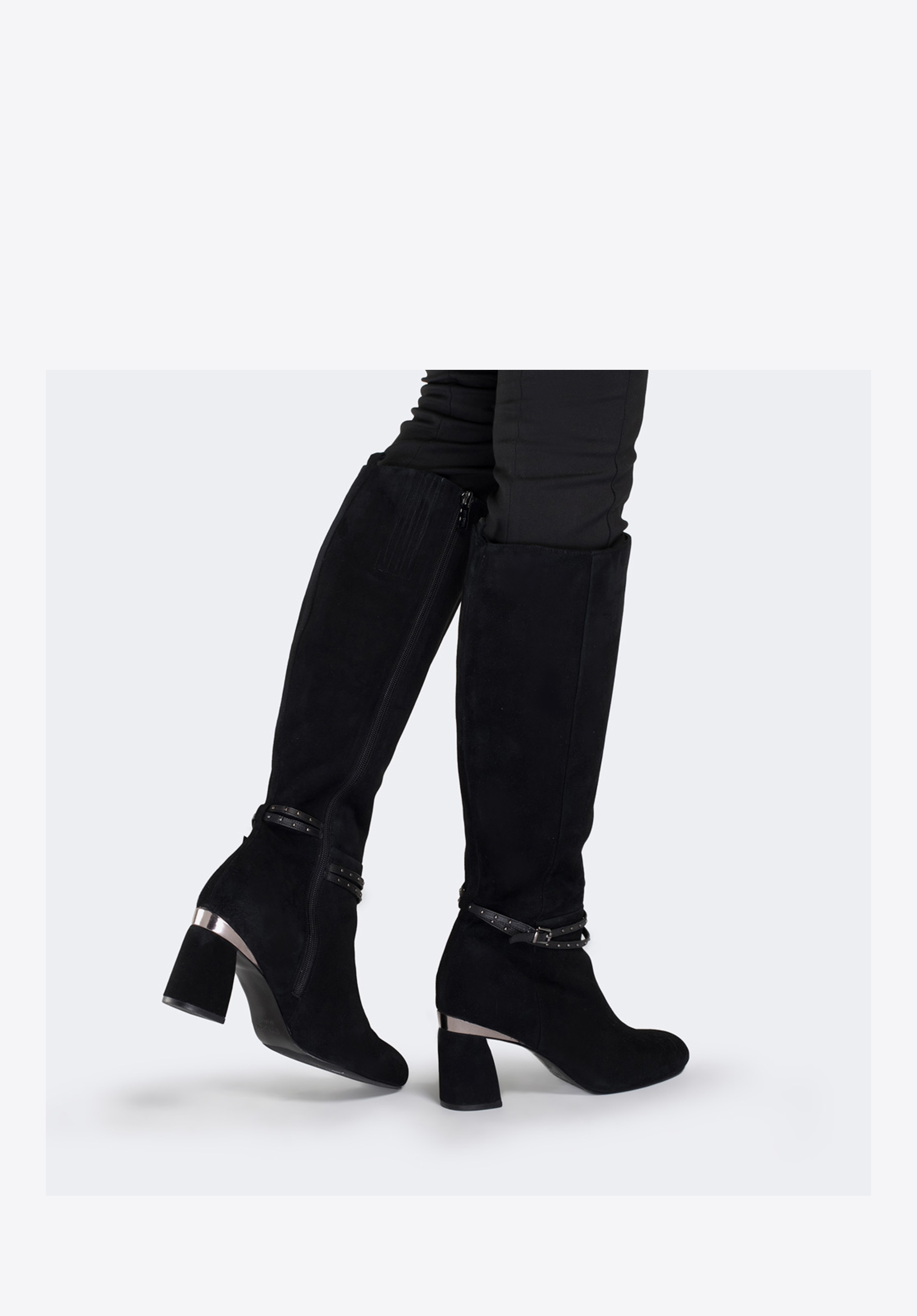 ABSATZSTIEFEL, schwarz, 89-D-910-1-40, Bild 1