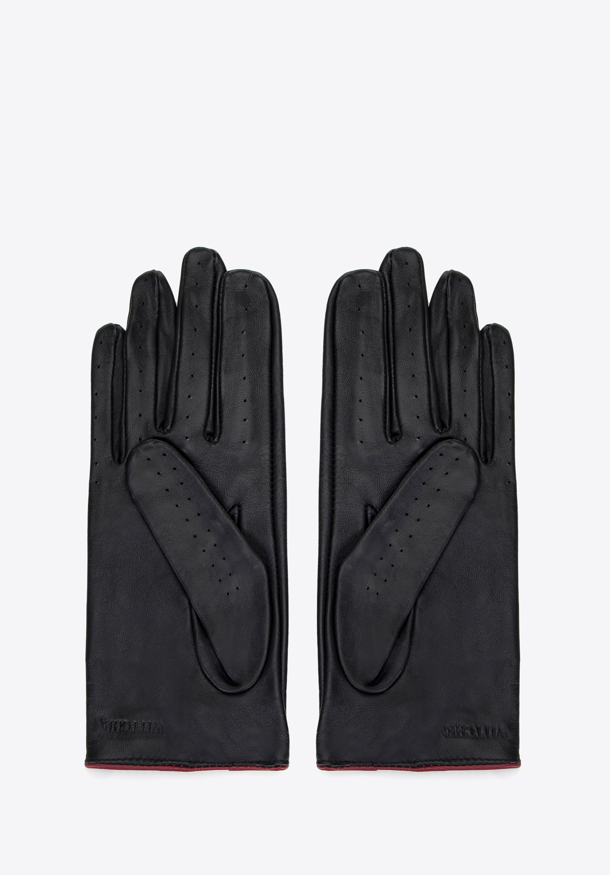 Auto-Handschuhe aus Leder für Damen, schwarz, 46-6A-292-1-L, Bild 1