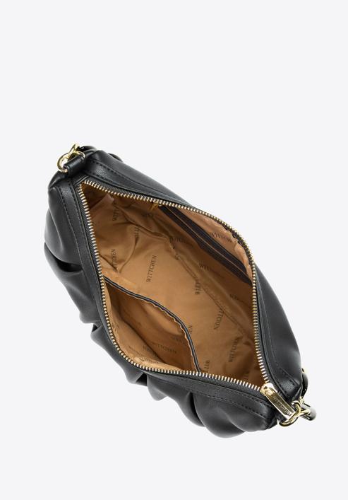 Baguette-Tasche mit Kette, schwarz, 93-4Y-413-1, Bild 3