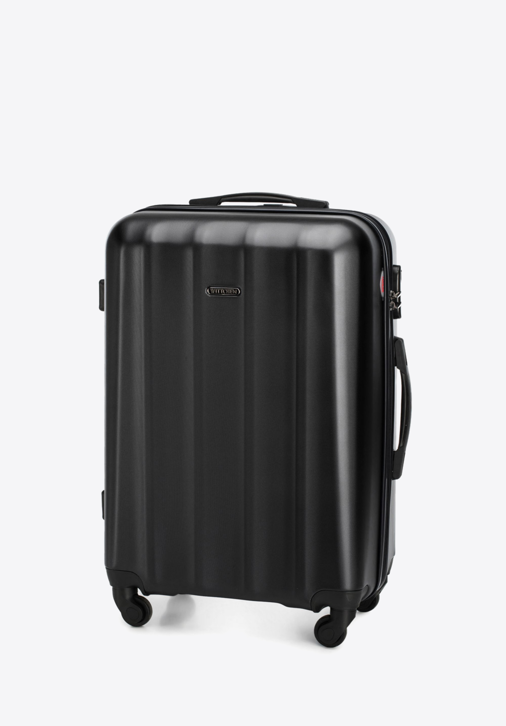 KOFFERSET MIT BEAUTYCASE AUS POLYCARBONAT, schwarz, 56-3P-11K-10, Bild 1