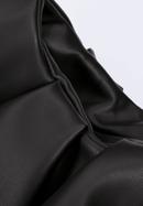 Beuteltasche aus ökologischem Leder, schwarz, 93-4Y-525-6, Bild 4