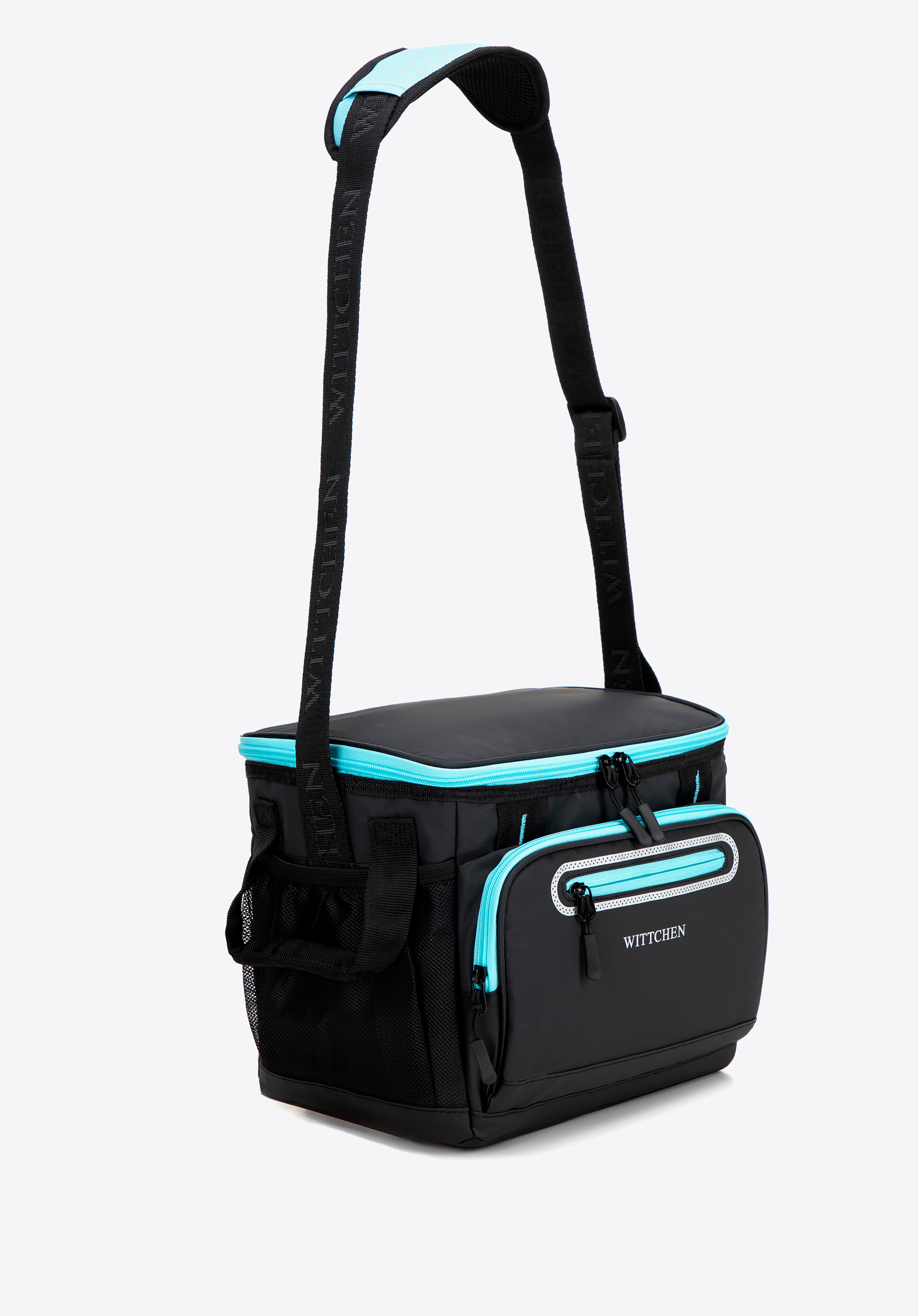 16L isolierte Kühltasche, schwarz-blau, 56-3S-109-10, Bild 1