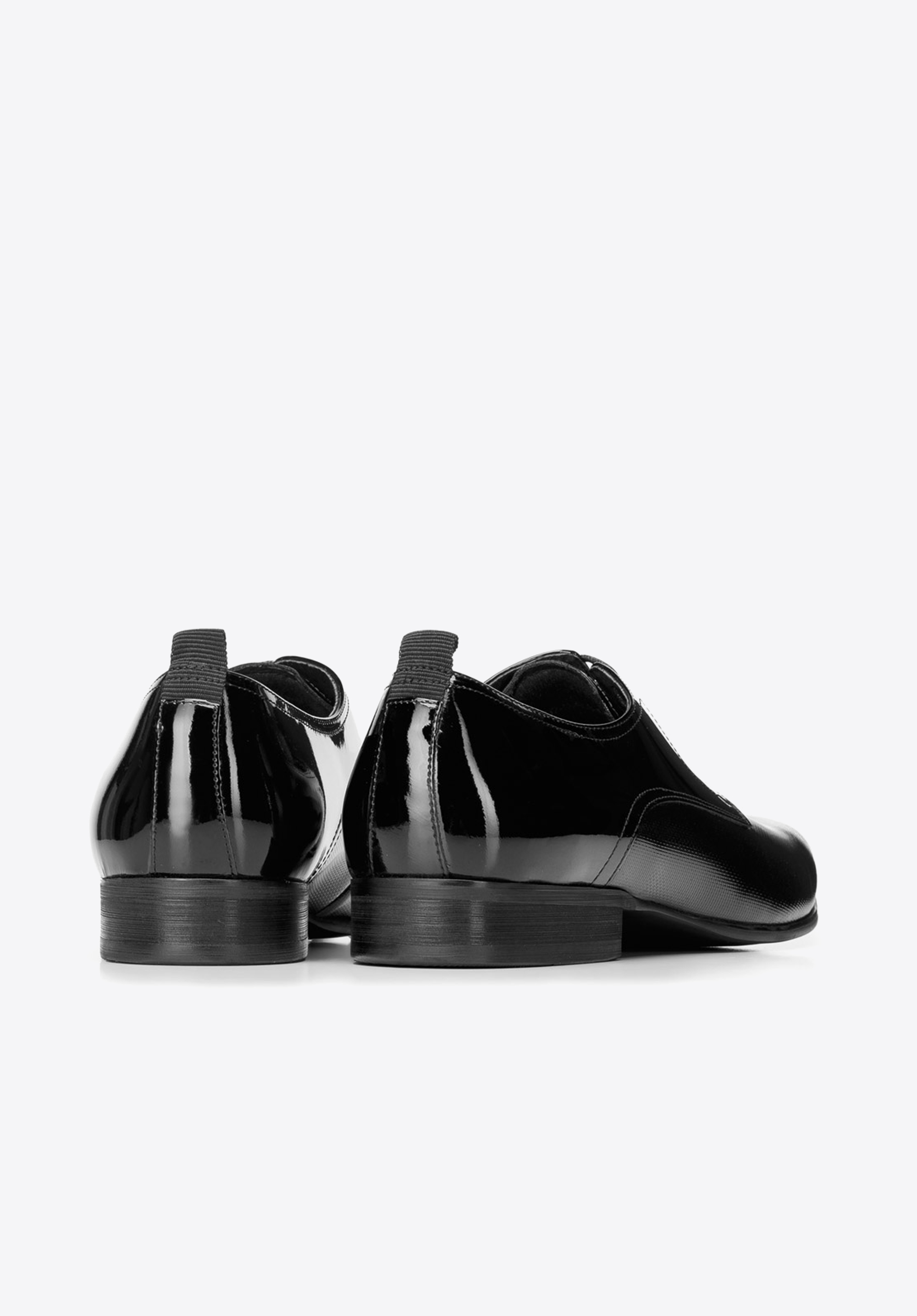 BUSINESS-SCHNÜRER AUS LACKLEDER, schwarz, 92-M-509-1-40, Bild 1