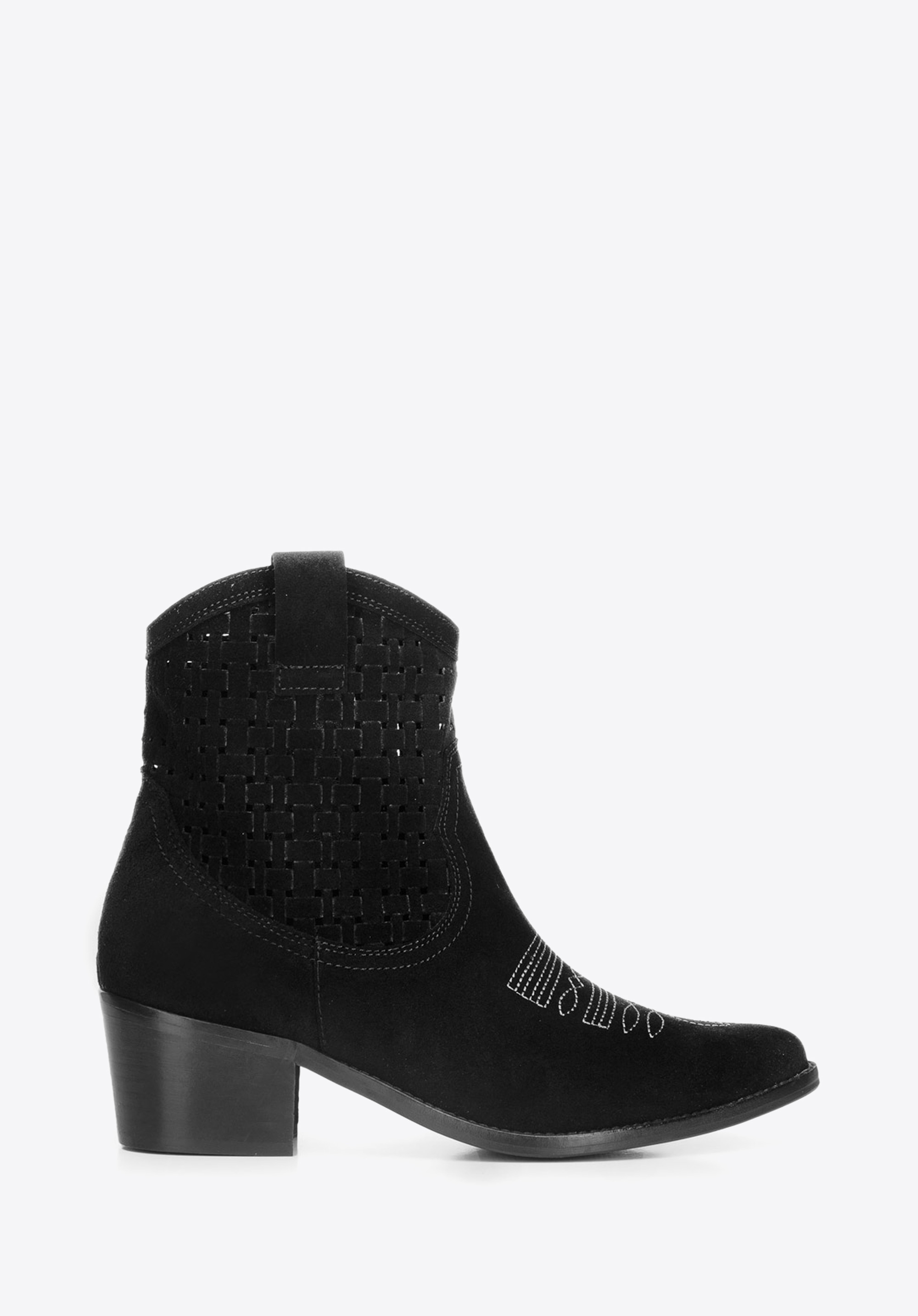 COWBOY-STIEFELETTE, schwarz, 92-D-053-1-36, Bild 1