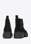 Damen -Chelsea-Boots mit dicker Sohle, schwarz, 93-D-303-5-40, Bild 5