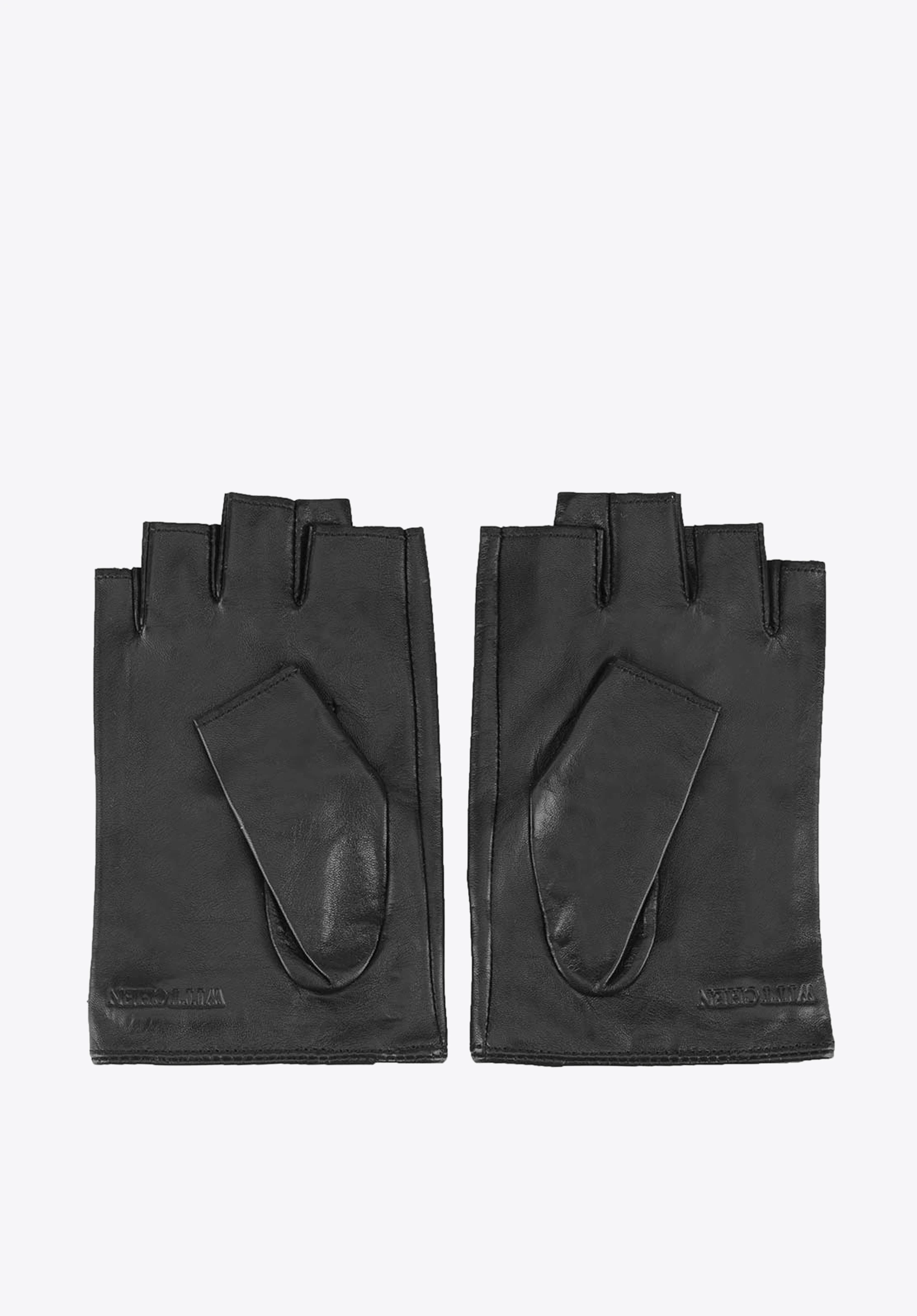 DAMEN-HANDSCHUHE, schwarz, 46-6-306-1-L, Bild 1