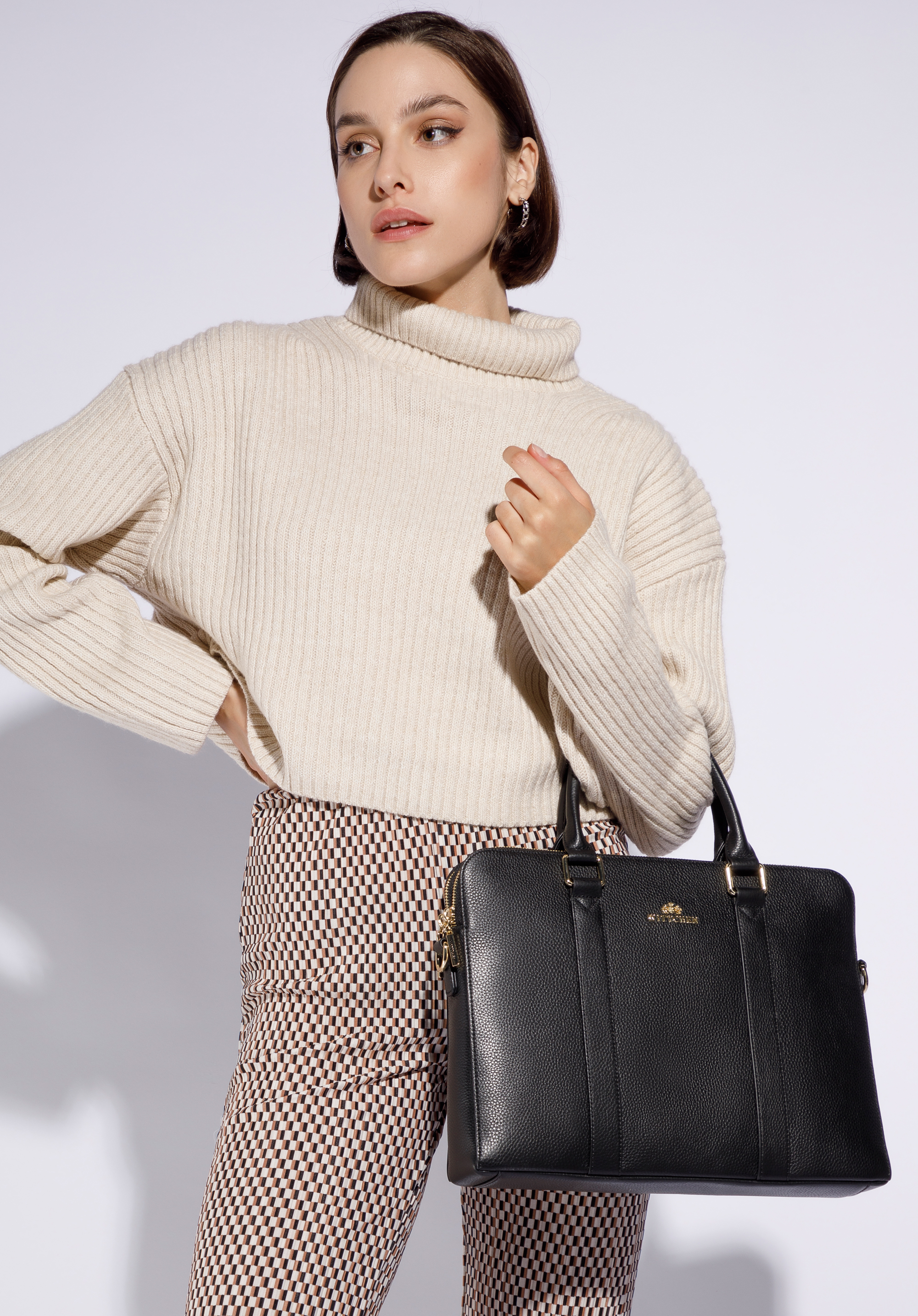 Damen-Laptoptasche 13 '''' klassisches Leder