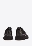 Damen-Ledersneaker mit Kette, schwarz, 93-D-109-1-39, Bild 5