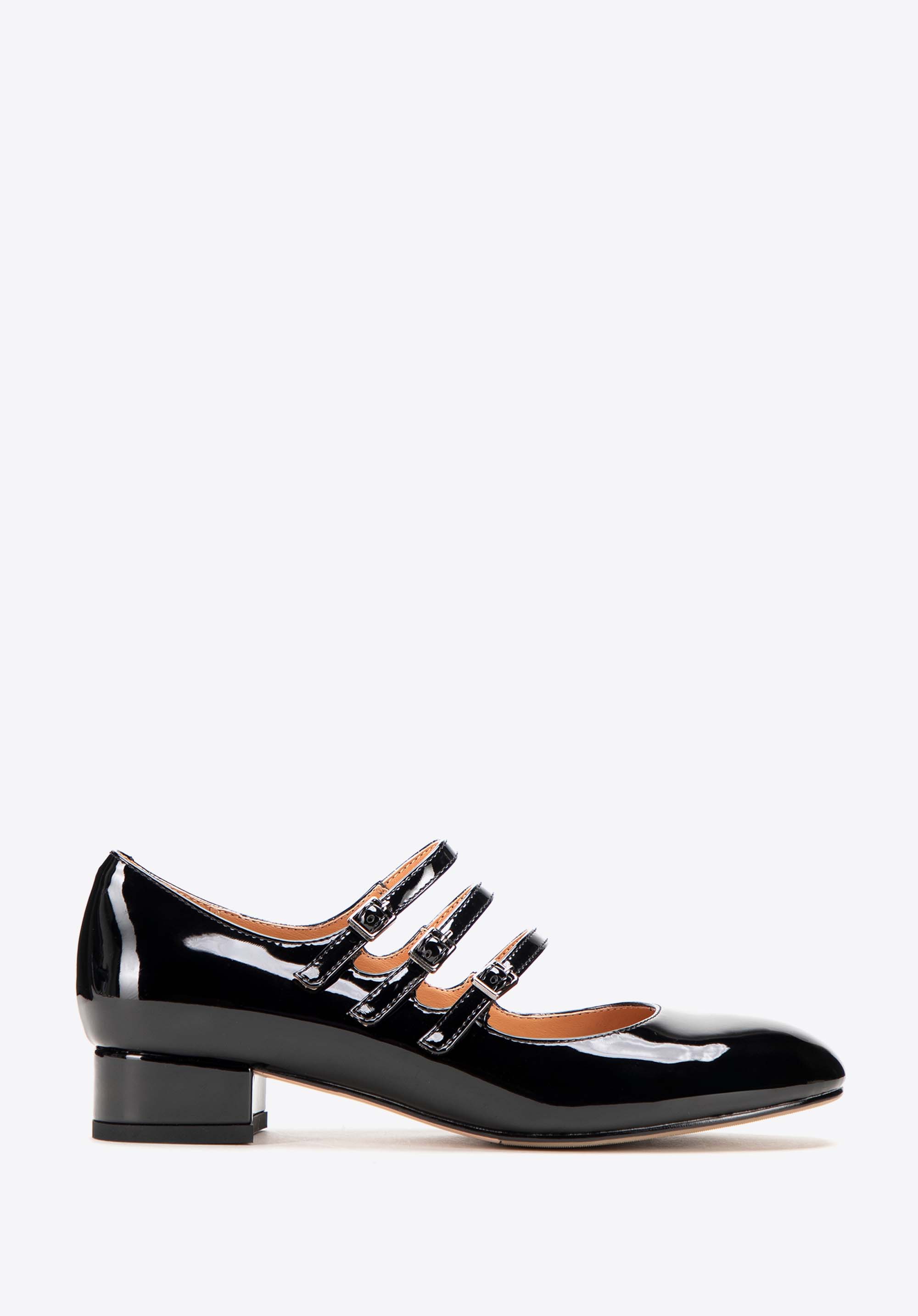 Damen Pumps aus Lackleder, schwarz, 99-D-970-1-41, Bild 1
