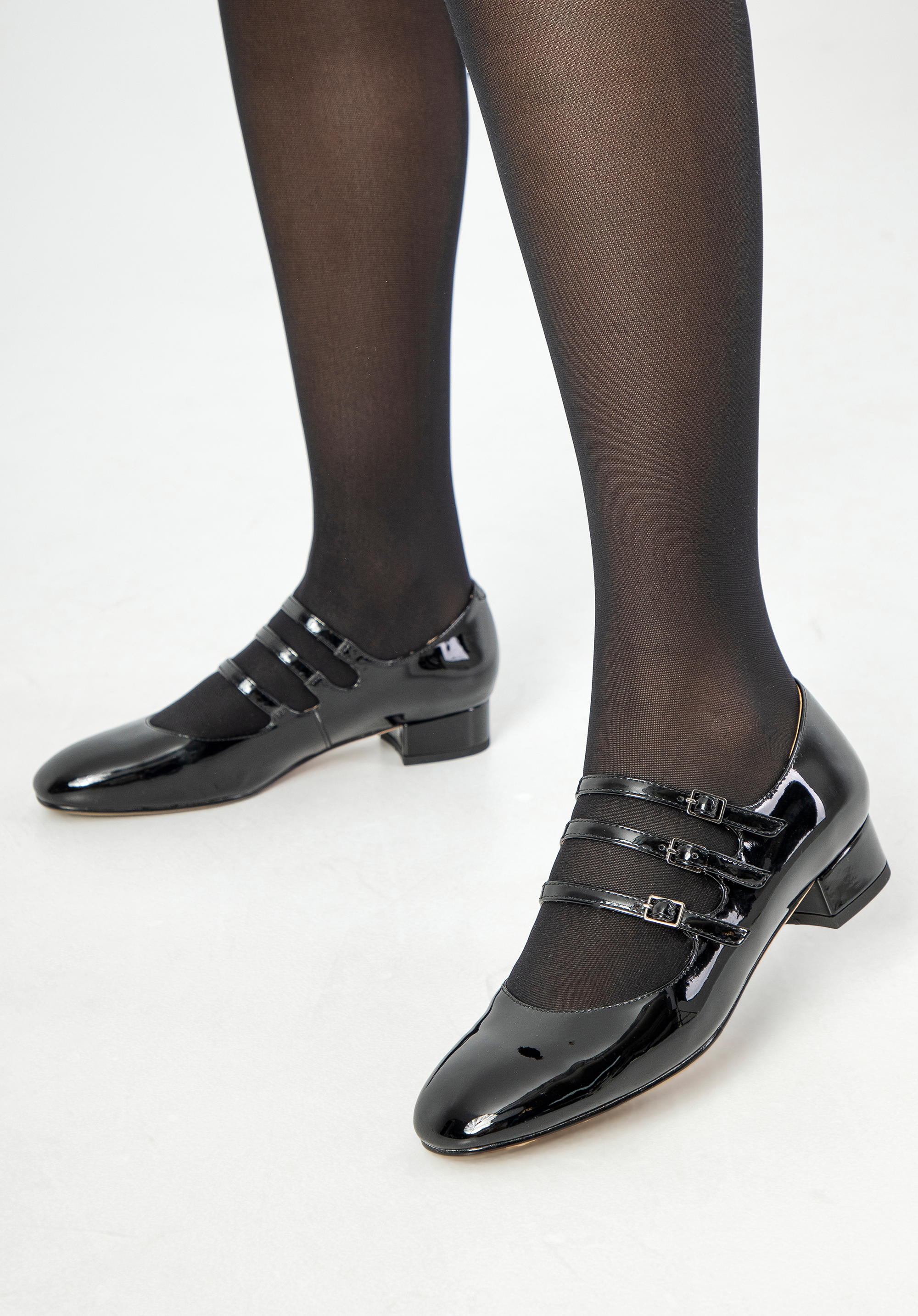Damen Pumps aus Lackleder, schwarz, 99-D-970-1-41, Bild 1