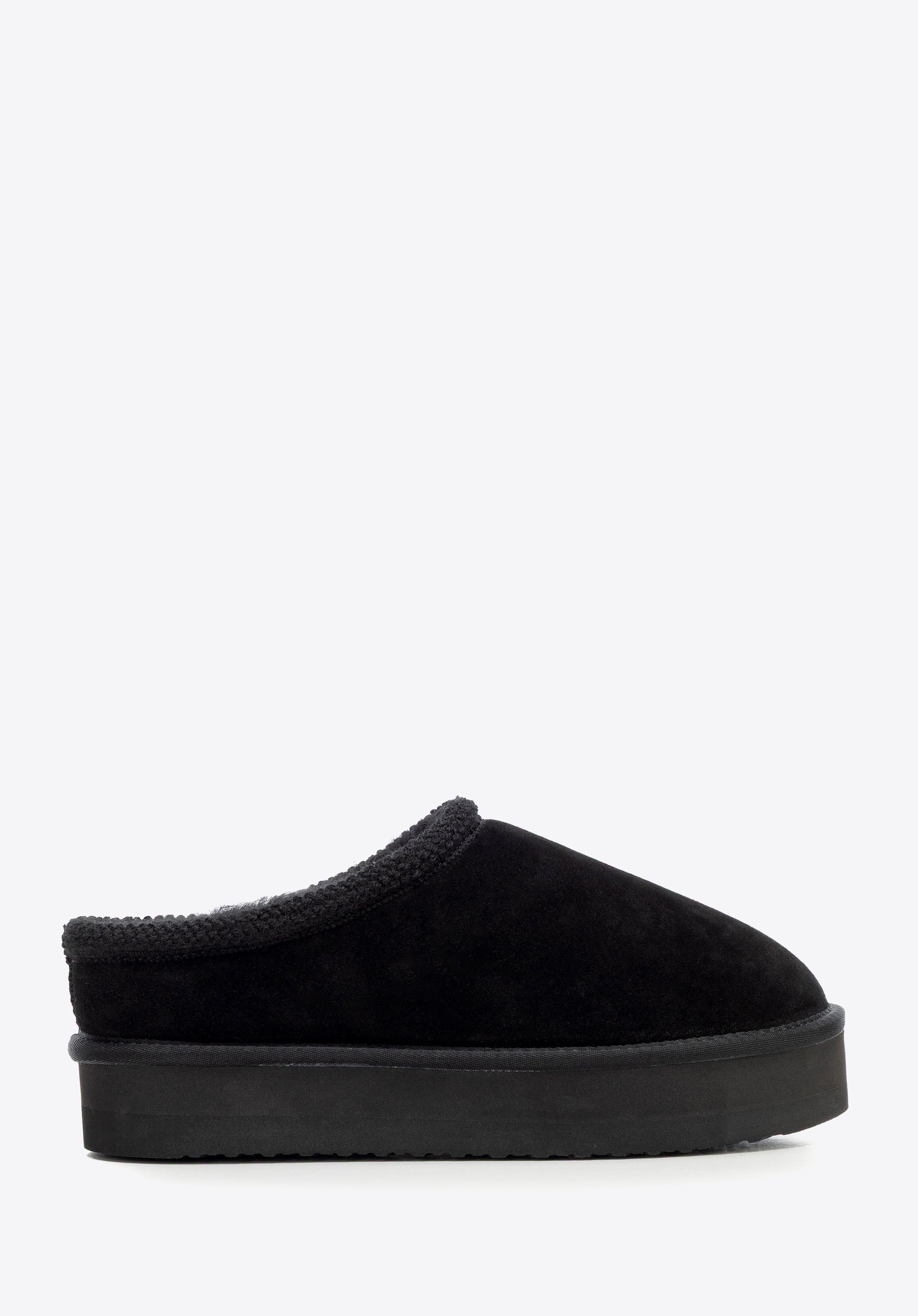 Damen Wildleder-Schneestiefelette, schwarz, 101-D-853-1-39, Bild 1