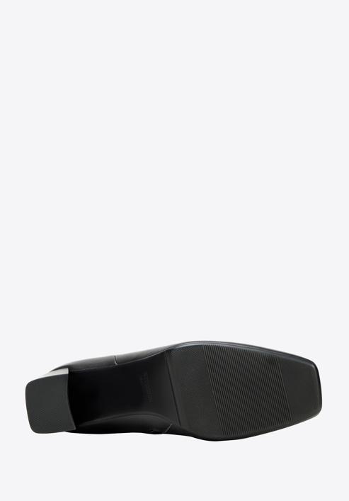 Damen-Stiefel aus Leder mit Monogramm, schwarz, 97-D-513-1-35, Bild 5