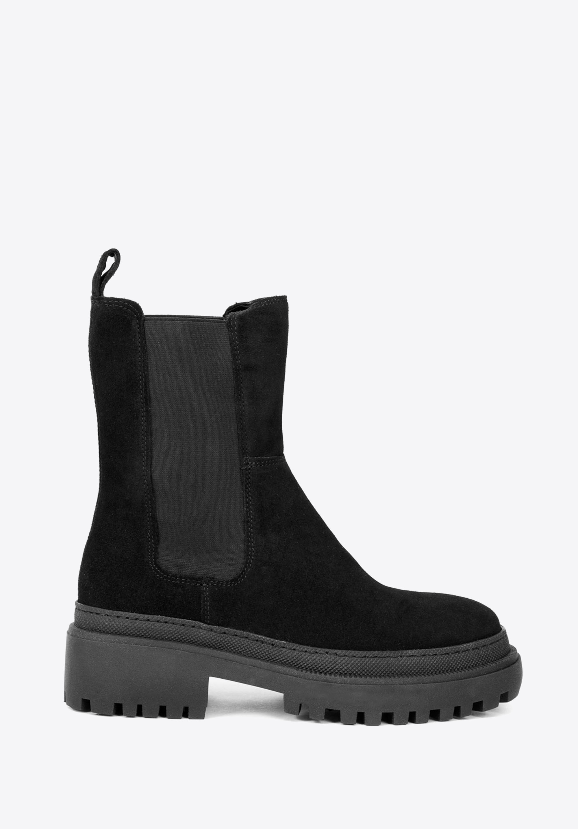 Damen- Wanderstiefel mit dicker Sohle