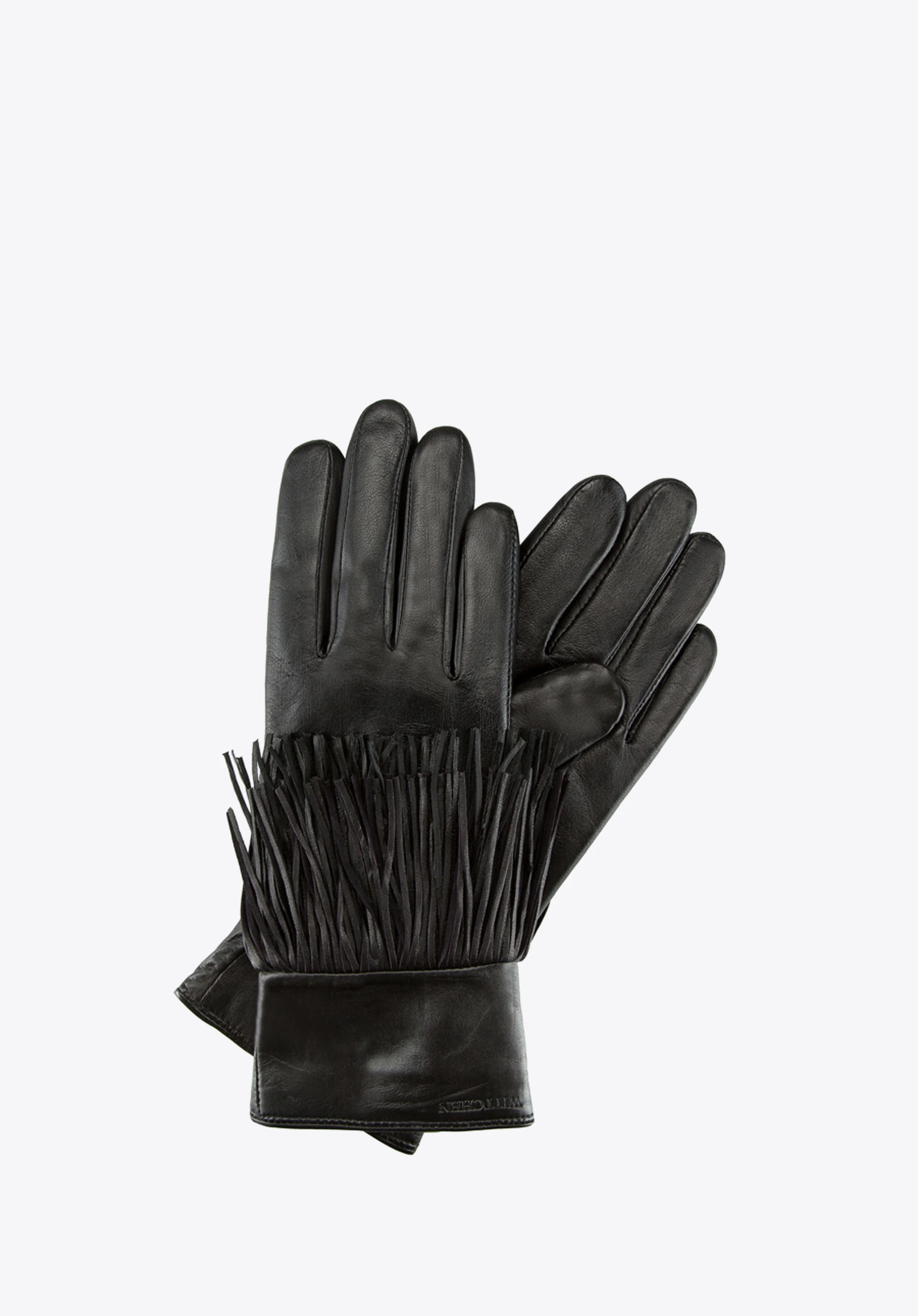Damenhandschuhe, schwarz, 39-6-292-1-L, Bild 1