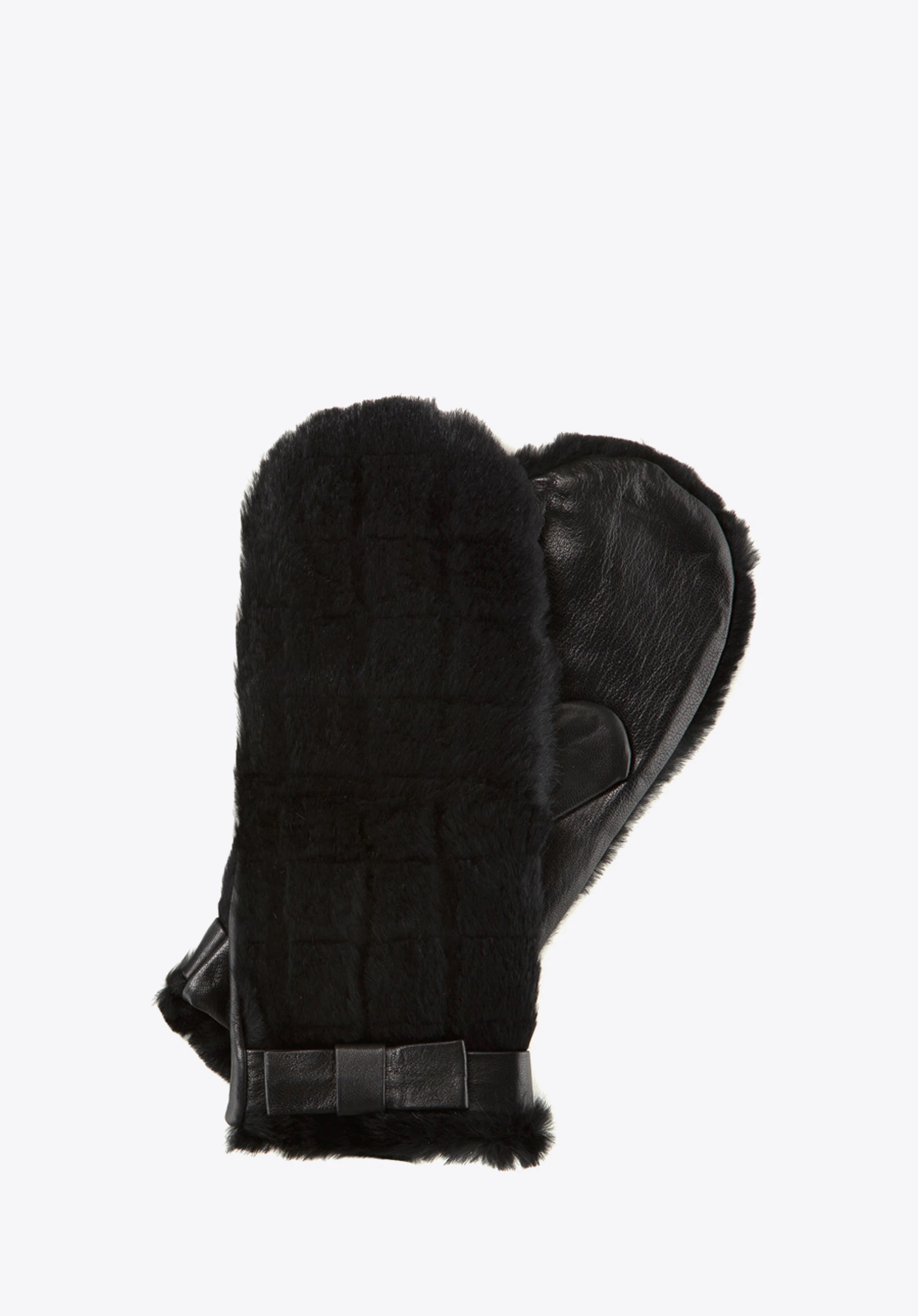 Damenhandschuhe, schwarz, 39-6-502-1-L, Bild 1
