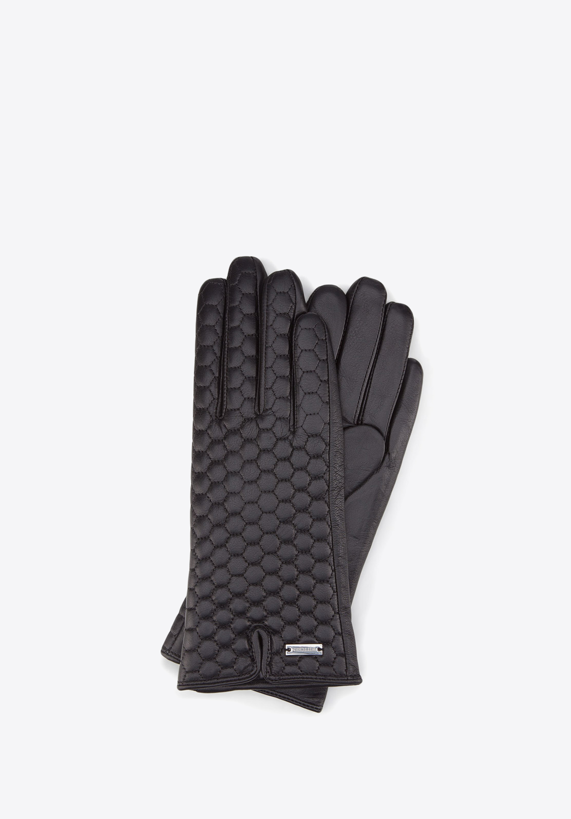 DAMENHANDSCHUHE, schwarz, 39-6-574-1-L, Bild 1