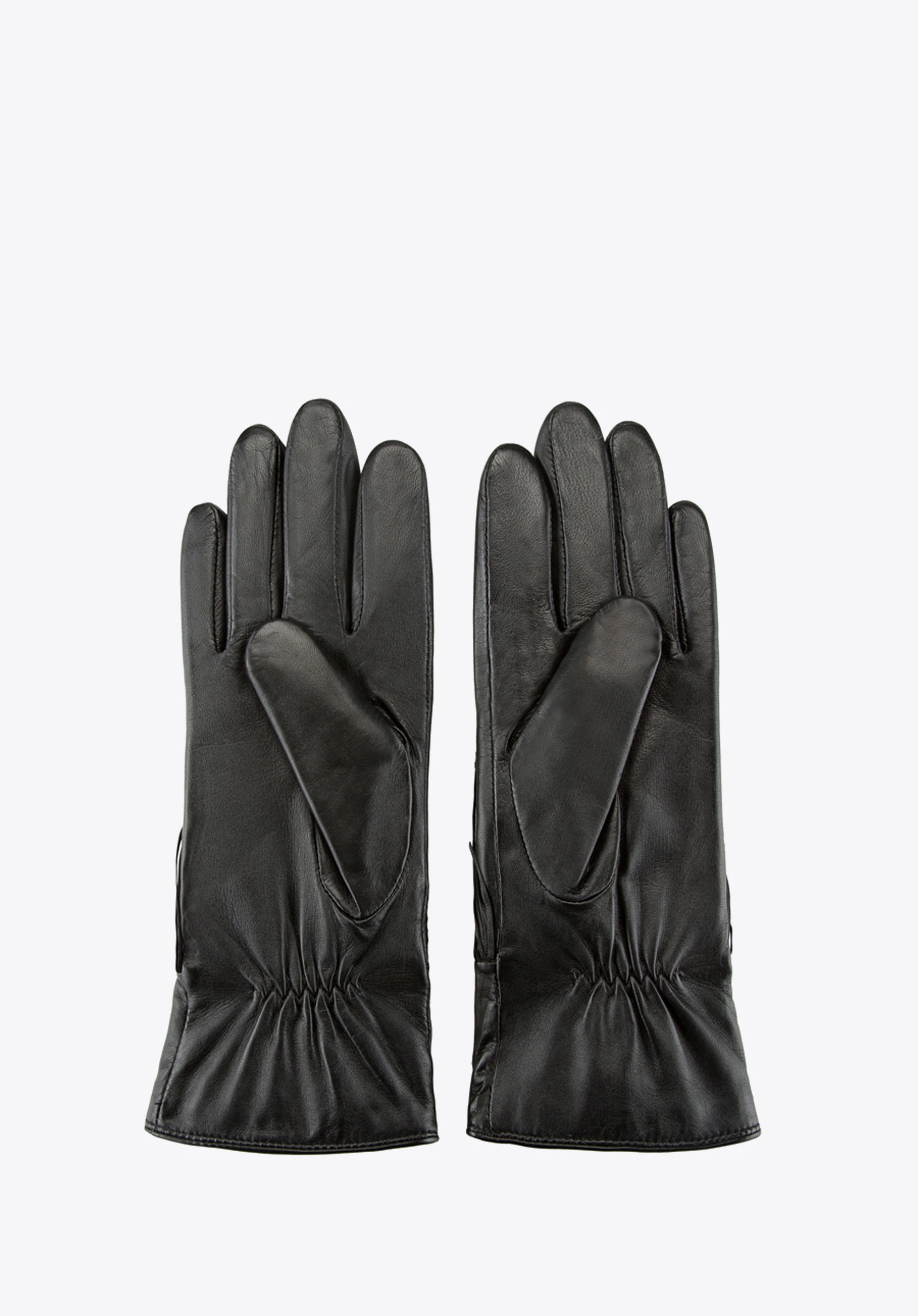 Damenhandschuhe, schwarz, 39-6-292-1-L, Bild 1