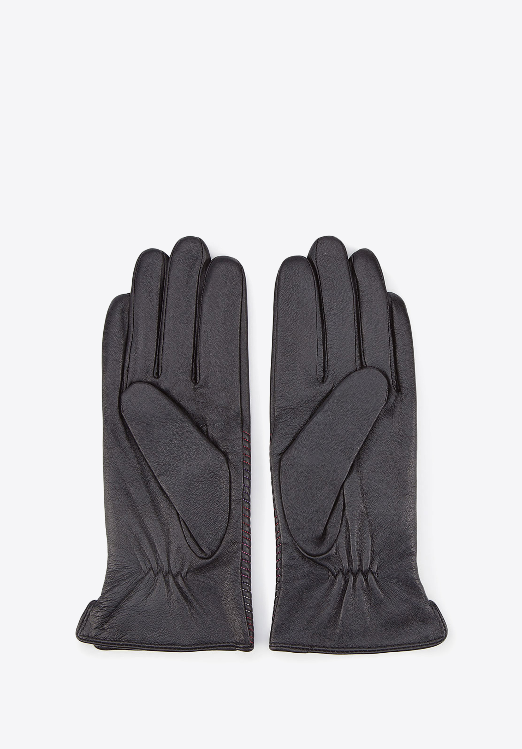 DAMENHANDSCHUHE, schwarz, 39-6-567-1-L, Bild 1