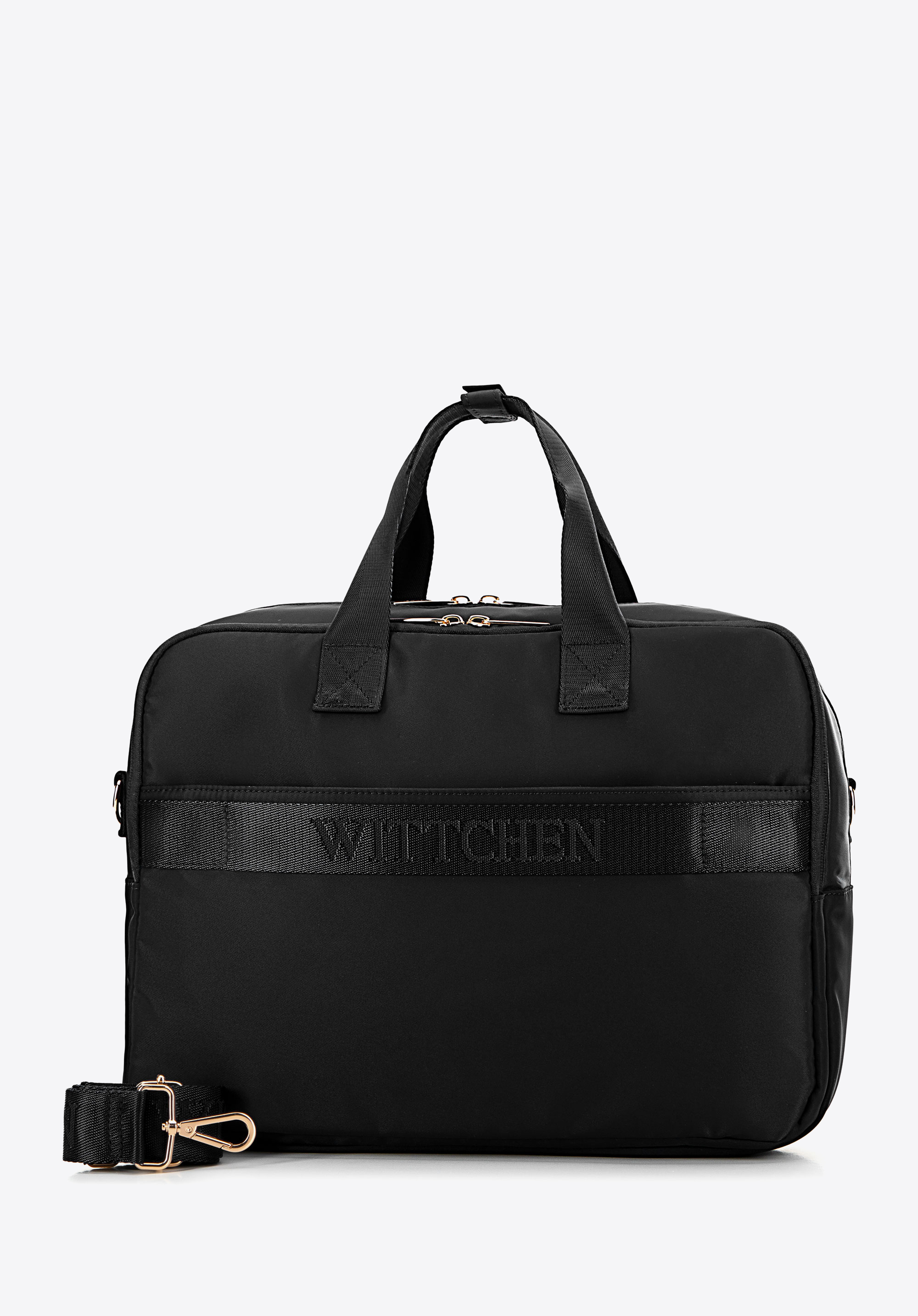 15-Zoll-Laptoptasche aus Nylon für Damen, schwarz, 29-3P-203-10, Bild 1