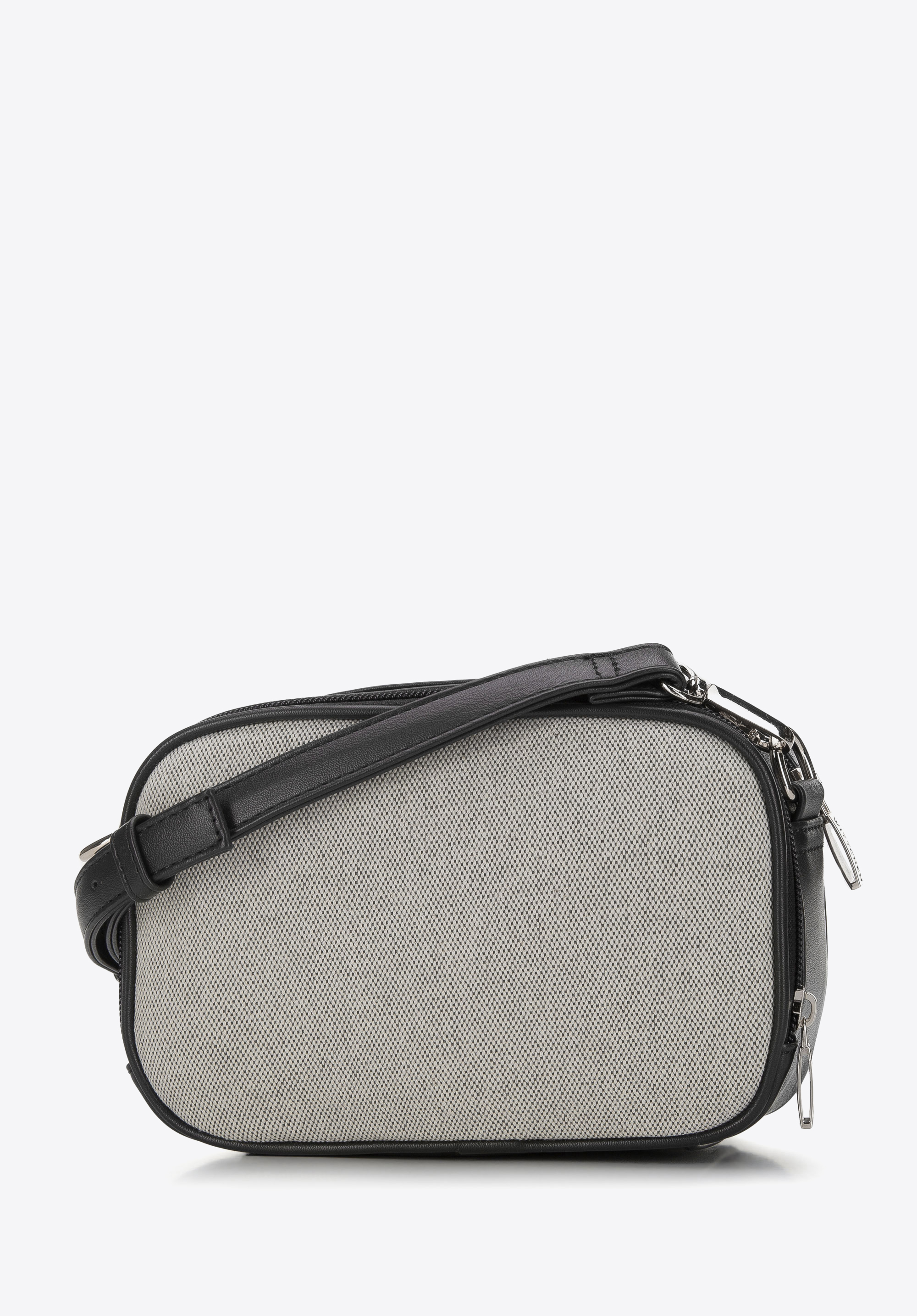 Damenhandtasche aus Öko-Leder und Leinen