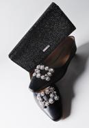 Damenhandtasche mit Kristallen, schwarz, 98-4Y-027-P, Bild 20