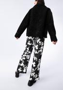 Damenjacke aus Lammfellimitat, schwarz, 97-9W-002-9-M, Bild 4