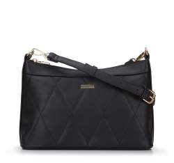 Damentasche mit gesteppter Vorderseite, schwarz, 94-4Y-223-1, Bild 1