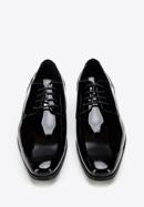 Derby-Schuhe aus Lackleder, schwarz, 96-M-519-1G-39, Bild 2