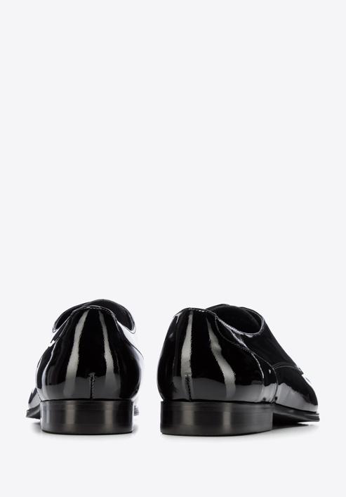 Derby-Schuhe aus Lackleder, schwarz, 96-M-519-1G-45, Bild 5